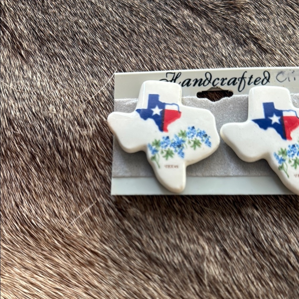 Texas Shaped Handcrafted Clips - image 2